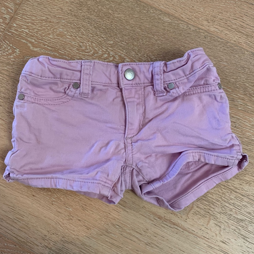 Joe’s Jeans lilac jean shorts